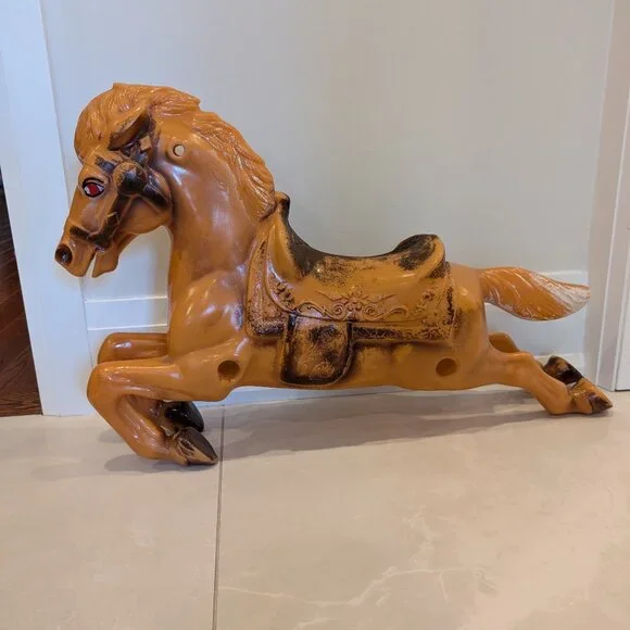 Vintage Plastic Rocking Horse - Picture 1 of 10